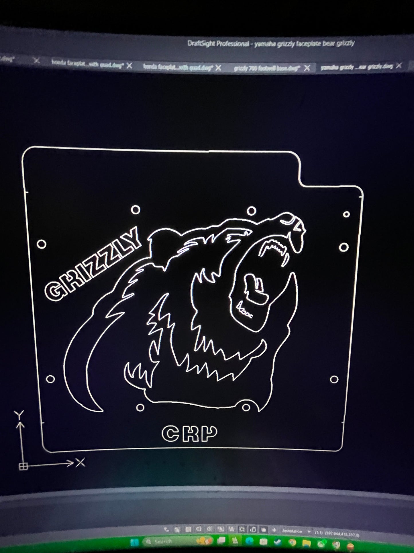 Yamaha Grizzly/Kodiak 700 16-26 Radiator Relocation Kit