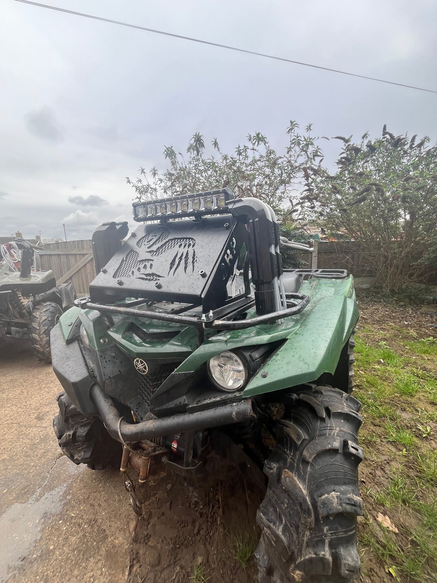 Yamaha Grizzly/Kodiak 700 16-26 Radiator Relocation Kit