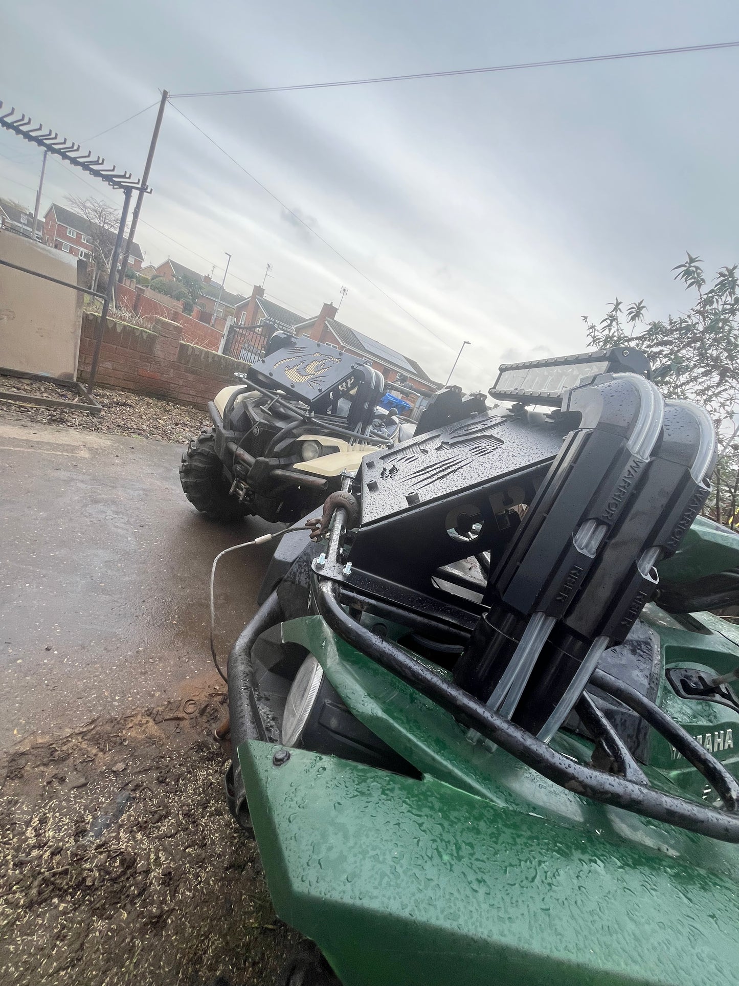 Yamaha Grizzly/Kodiak 700 16-26 Radiator Relocation Kit