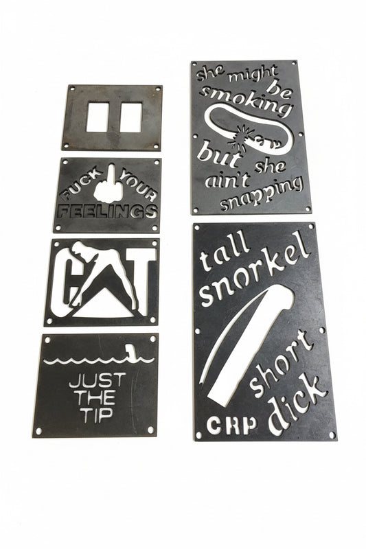Honda Custom Safety Plates - Safety Plates