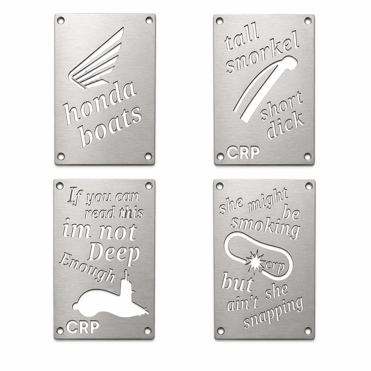 Honda Custom Safety Plates - Safety Plates