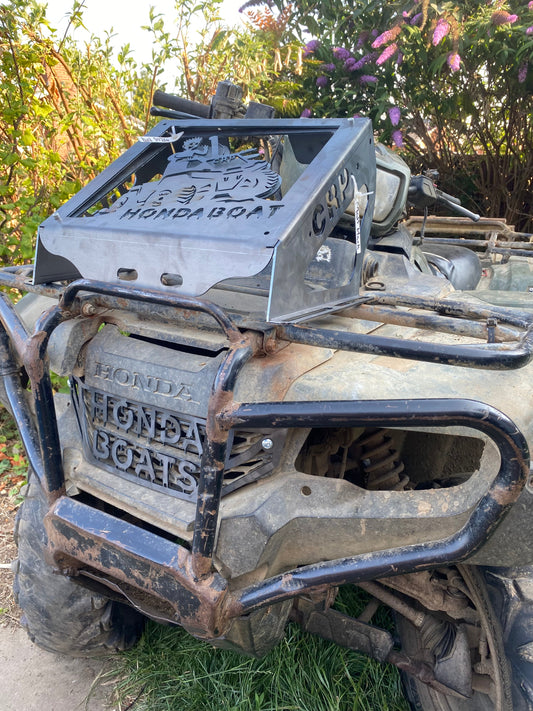 Honda TRX 420 (2014+) Custom Heavy-Duty Grille Cover - Grille Cover